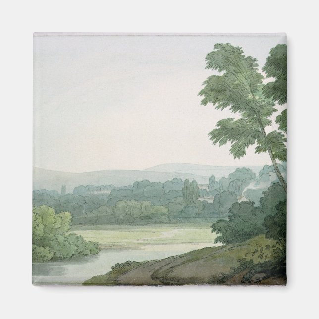 Near Washfield, Devon Magnet (Front)