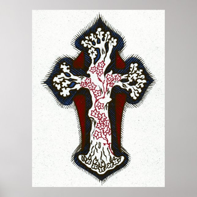 Nearer my God to Thee Cross Poster (Front)