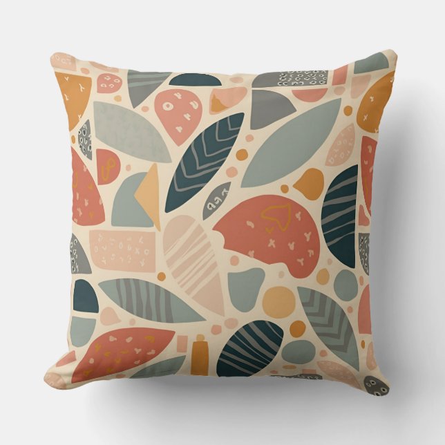 Neat pattern pillow cushion (Front)