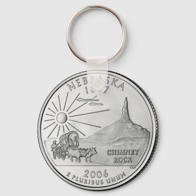 Nebraska 2006_NE_Unc Key Ring (Front)