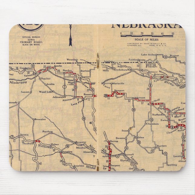 Nebraska 2 mouse pad (Front)