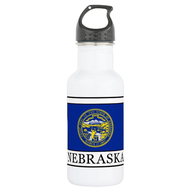 Nebraska 532 Ml Water Bottle (Front)