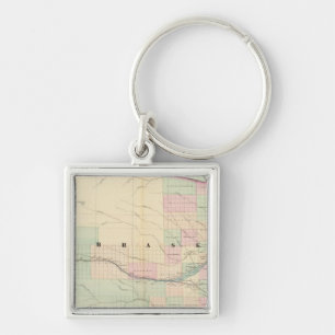 Nebraska 6 key ring