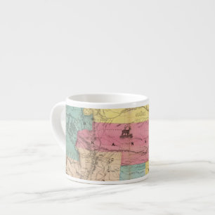 Nebraska and Kansas 3 Espresso Cup