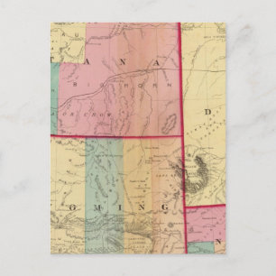 Nebraska and The Dakotas Postcard