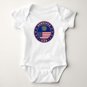 Nebraska Baby Bodysuit