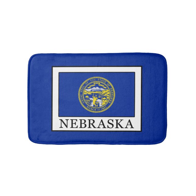 Nebraska Bath Mat (Front)