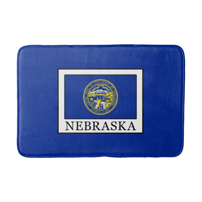 Nebraska Bath Mat (Front)