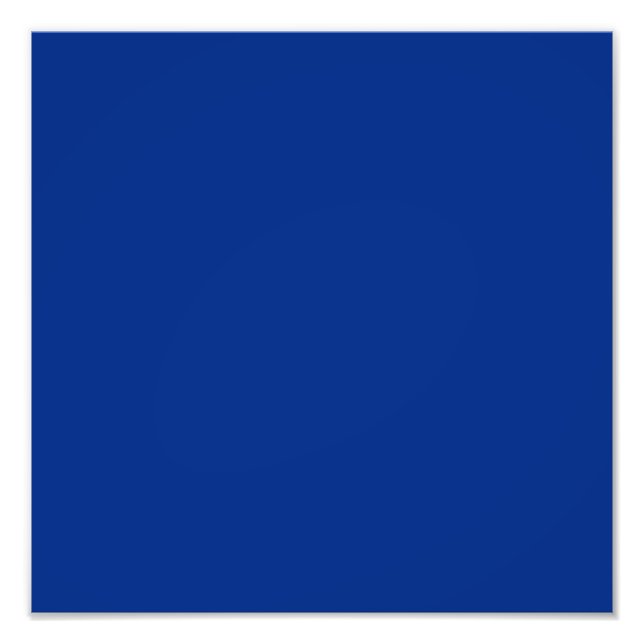 Nebraska Blue Photo Print (Front)