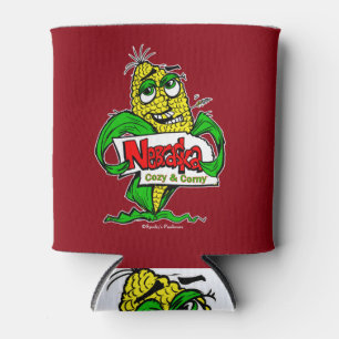 Nebraska corn cob can cosy can cooler