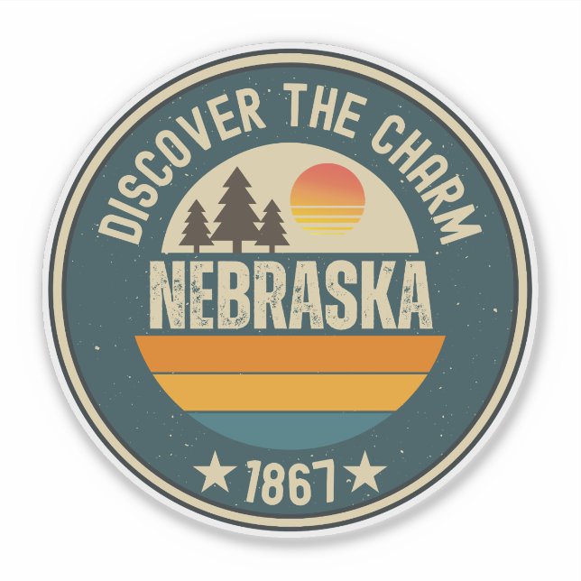 Nebraska Cornhusker State Gif (Front)