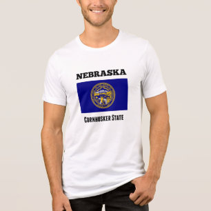 Nebraska, Cornhusker State, Tri-Blend Shirt