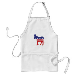 Nebraska Democrat Donkey Standard Apron