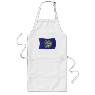 Nebraska Flag Apron