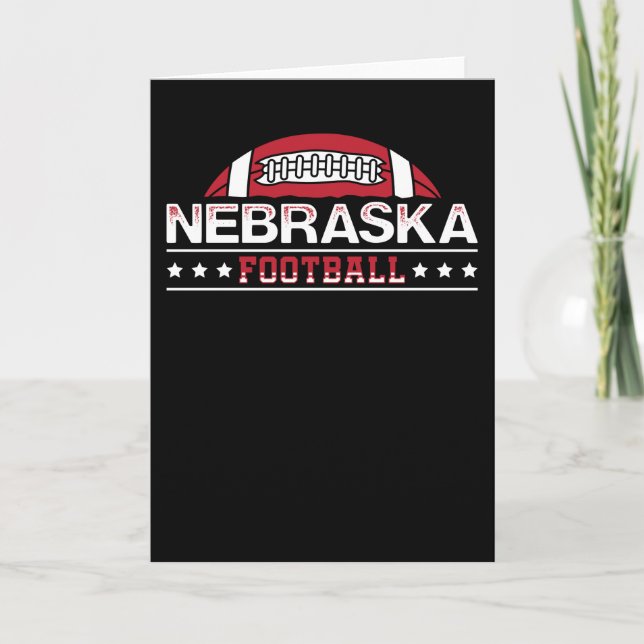 Nebraska Football Card (Front)