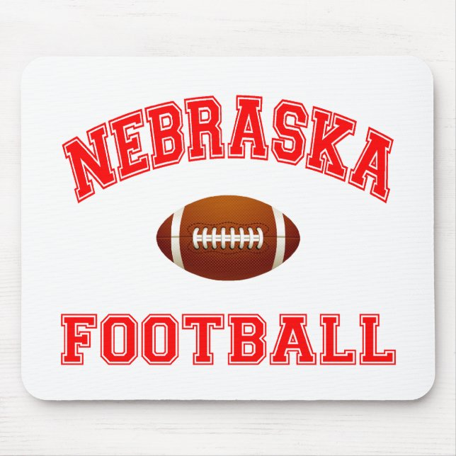 NEBRASKA FOOTBALL MOUSE PAD (Front)