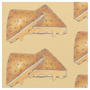 Nebraska Fried Toasted Cheese Frenchees Sandwich Fabric