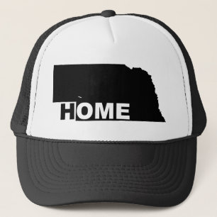 Nebraska Home Away From State Ball Cap Hat