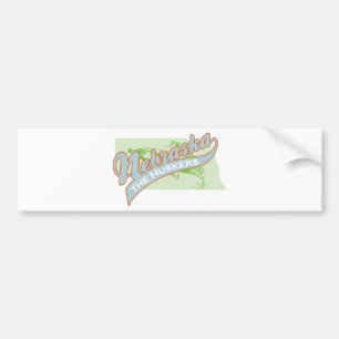 NEBRASKA HUSKERS BUMPER STICKER
