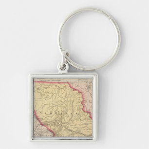 Nebraska, Kansas, New Mexico Key Ring