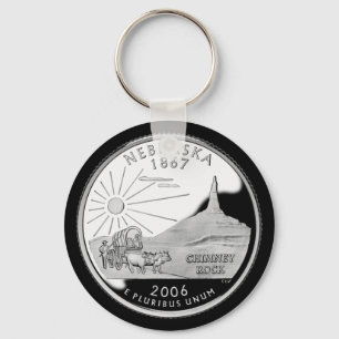 NEBRASKA KEY RING