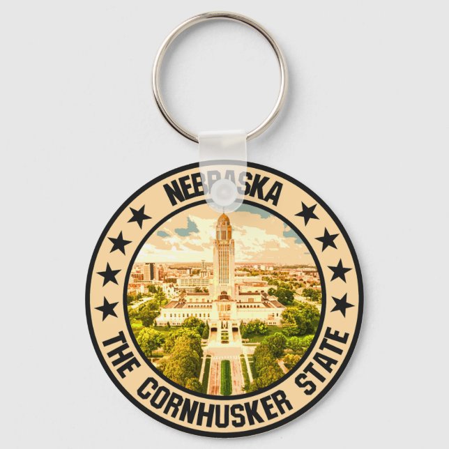 Nebraska                                           key ring (Front)