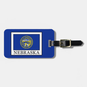 Nebraska Luggage Tag