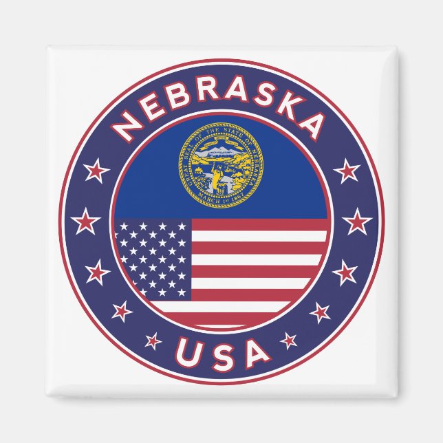 Nebraska Magnet (Front)