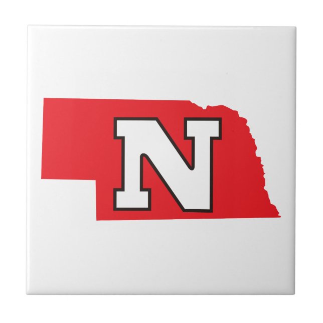 NEBRASKA N CERAMIC TILE (Front)