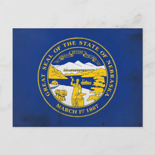 Nebraska Postcard (Front)
