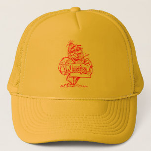 Nebraska Red State Trucker Hat