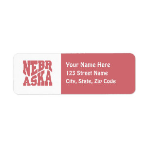 Nebraska Return Address Label