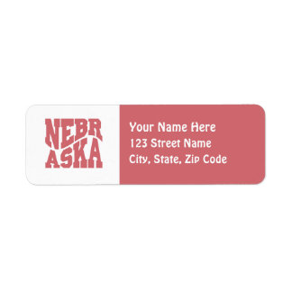Nebraska Return Address Label
