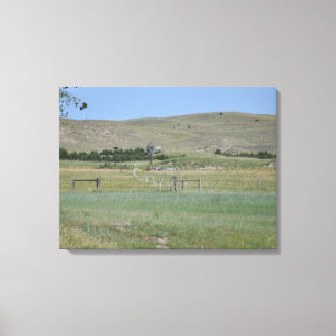 Nebraska Sandhills Wrapped Canvas