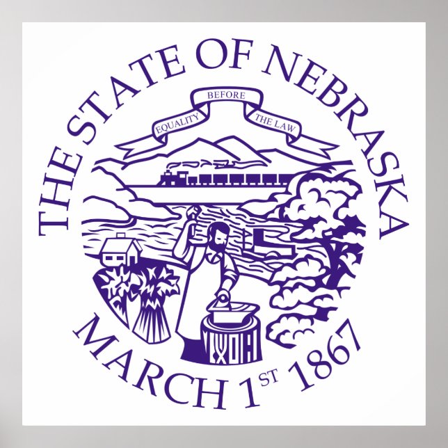 Nebraska sign (Front)