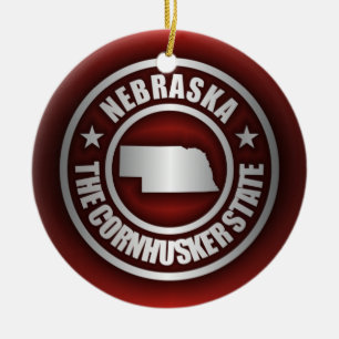 "Nebraska Steel 2" Ornaments