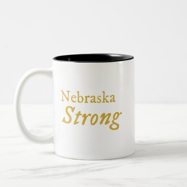 Nebraska Strong  Coffee Mug (Left)