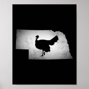 Nebraska Turkey Hunting  Poster