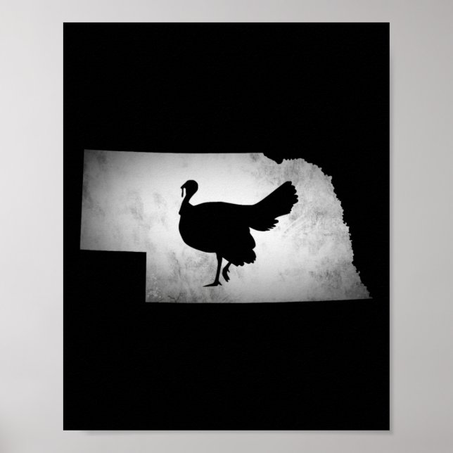 Nebraska Turkey Hunting  Poster (Front)