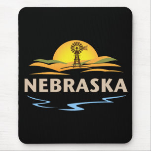 Nebraska United States of America Mouse Pad