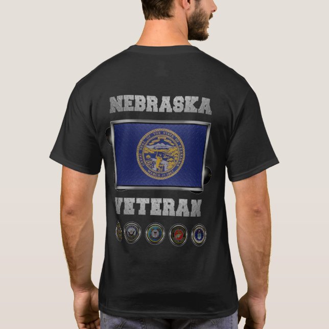 Nebraska Veteran Tshirt (Back)