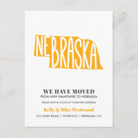 NEBRASKA We've moved New address New Home  