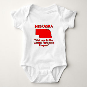 Nebraska - Witness Protection Program Baby Bodysuit