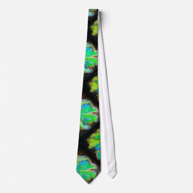 Nebula and Space Dust Cosmic Neck Tie (Front)