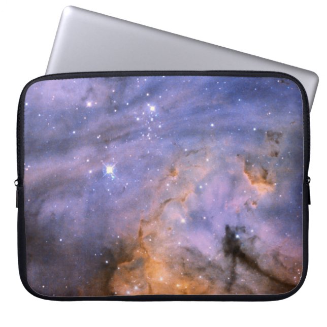 Nebula and Star Cluster Laptop Sleeve (Front)