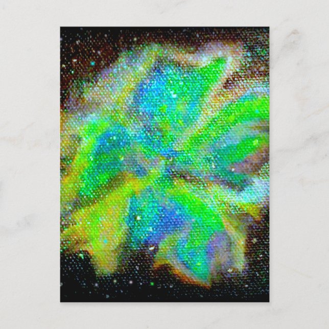 Nebula and Stardust Cosmic Space Scene Postcard (Front)