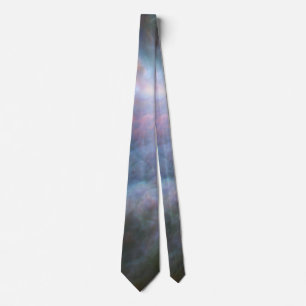 Nebula Astrophysics Light Blue Orion's Rainbow Tie