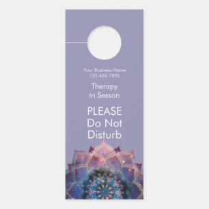 Nebula Bloom Mandala Door Hanger