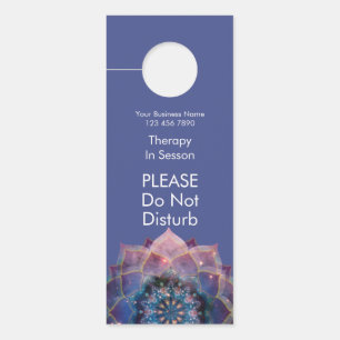 Nebula Bloom Mandala Door Hanger