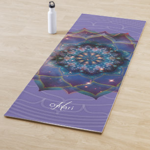 Nebula Bloom Mandala Yoga Mat